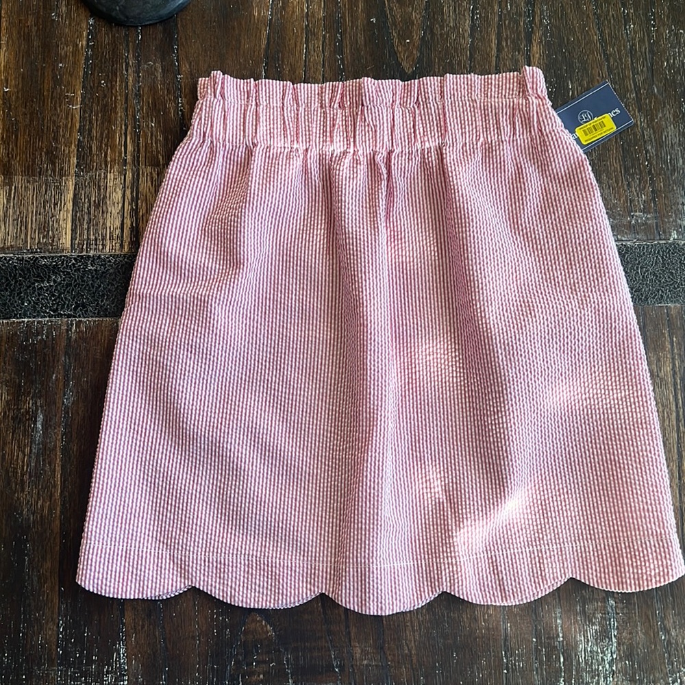 NWT Lauren James Seersucker Skirt